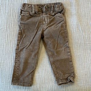Zara corduroy jeans - 12-18 months